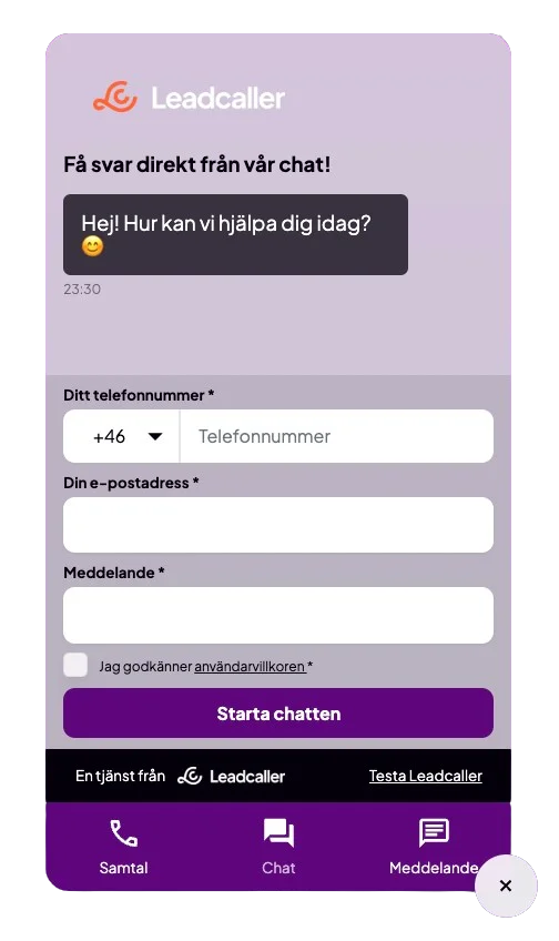 Chat interface